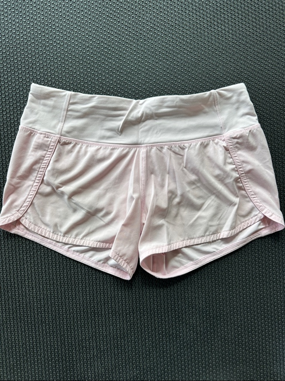 lululemon Speed Up 4” Pale Pink Shorts